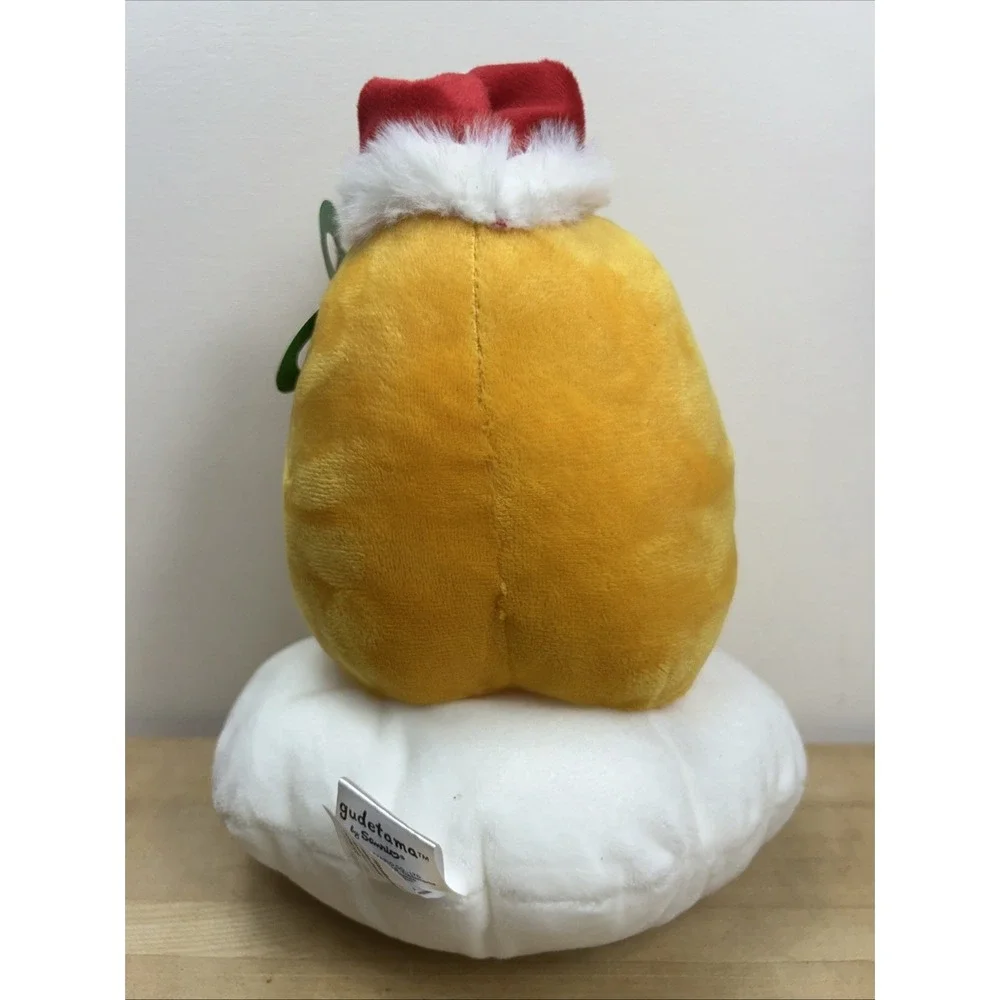 Gudetama Holiday Santa‎ Hat Christmas The Lazy Egg Plush Hello Kitty 8